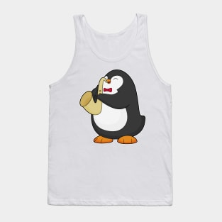 Penguin Musician Saxophone Music Tank Top